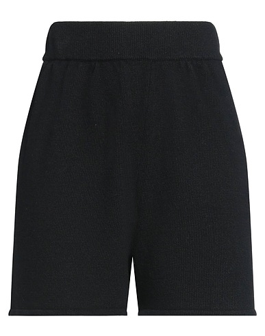 NOCOLD Shorts & Bermuda Black 47% Polyacrylic, 27% Mohair wool, 26% NAS®