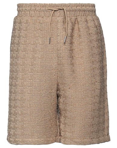 JOHN RICHMOND Shorts & Bermuda Light brown 50% Polyester, 50% Acrylic
