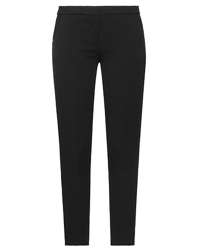 LALTRAMODA Casual trouser Black 63% Polyester, 32% Viscose, 5% Elastane