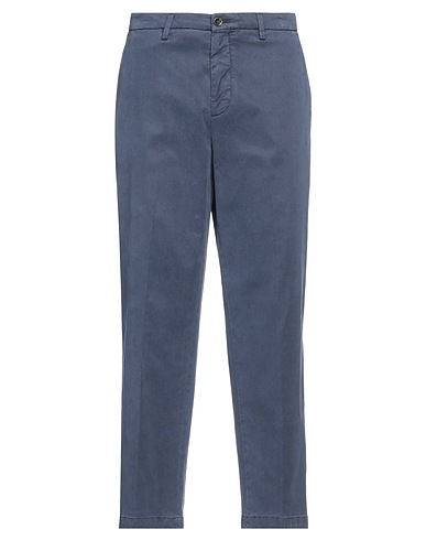 BRIGLIA 1949 Casual trouser Blue 50% Cotton, 44% Tencel™, 4% Silk, 2% Elastane