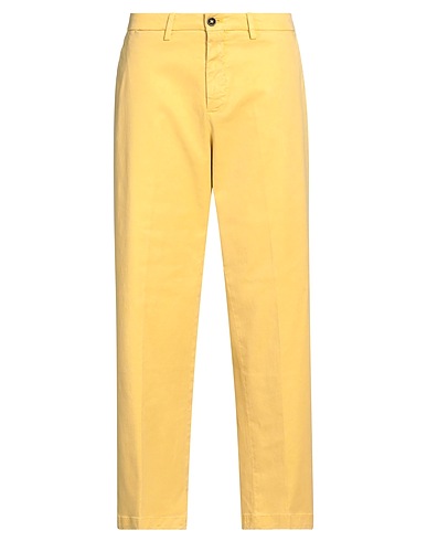 BRIGLIA 1949 Chinos Giallo ocra 50% Cotone, 44% Tencel™, 4% Seta, 2% Elastan