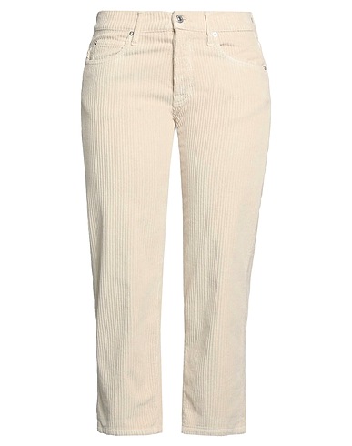 ROŸ ROGER'S Pantalone Beige 78% Cotone, 20% Modal, 2% Elastan