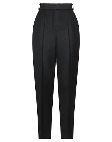 TORY BURCH Casual trouser Black 70% Wool, 30% Mohair wool