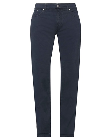 MP MASSIMO PIOMBO 5-pocket Midnight blue 99% Cotton, 1% Elastane