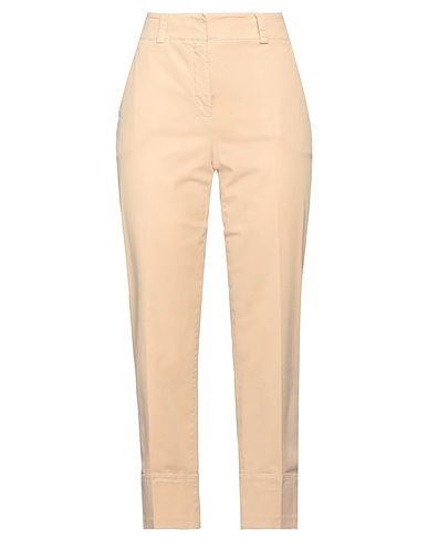 PESERICO Casual trouser Sand 98% Cotton, 2% Elastane