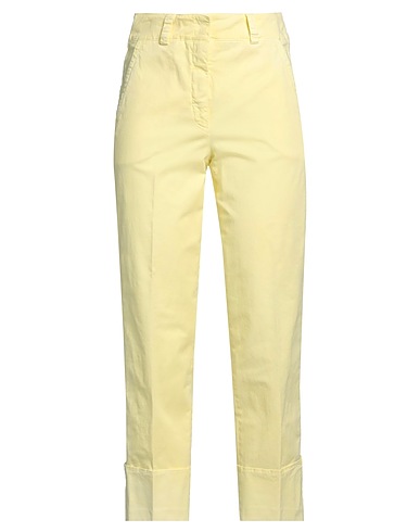 PESERICO Pantalone Giallo 98% Cotone, 2% Elastan