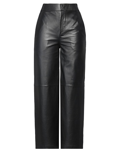 LOEWE Casual trouser Black 100% Lambskin