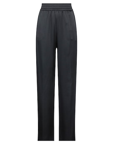 FABIANA FILIPPI パンツ ブラック アセテート 70% / レーヨン 30%