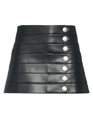 PHILOSOPHY di LORENZO SERAFINI Mini skirt Black 100% Polyester