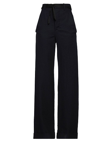 ANN DEMEULEMEESTER Casual pants Midnight blue 100% Virgin Wool