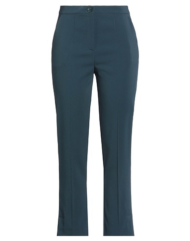 PATRIZIA PEPE Casual pants Dark green 97% Polyester, 3% Elastane