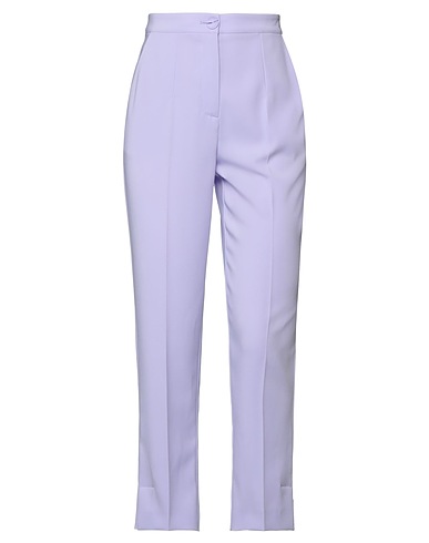 PATRIZIA PEPE Casual trouser Lilac 97% Polyester, 3% Elastane