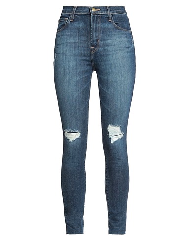 J BRAND Denim trousers Blue 98% Cotton, 2% Polyurethane