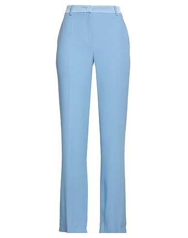 ALBERTA FERRETTI Pantalone Celeste 74% Acetato, 26% Viscosa