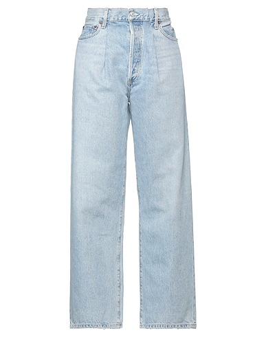 AGOLDE Denim trousers Blue 100% Organic cotton
