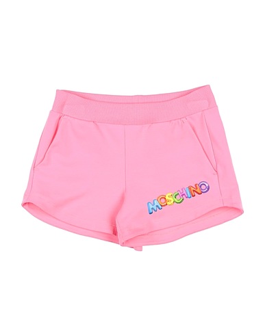 MOSCHINO KID Pantalone felpa Rosa 95% Cotone, 5% Elastan