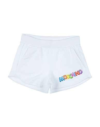 MOSCHINO KID Pantalone felpa Bianco 95% Cotone, 5% Elastan