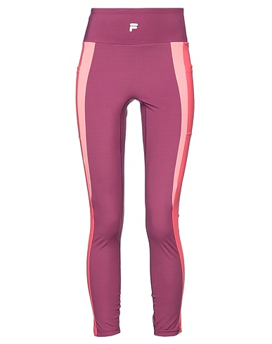 FILA Leggings Mauve 65% Polyester, 35% Élasthanne