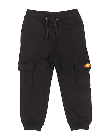 ELLESSE Pantalone Nero 80% Cotone, 20% Poliestere