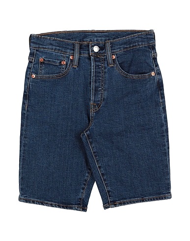 LEVI'S Shorts Blau 94% Baumwolle, 5% Polyester, 1% Elastan