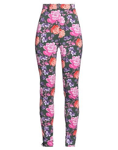 MAGDA BUTRYM Casual trouser Dark green 97% Viscose, 3% Elastane