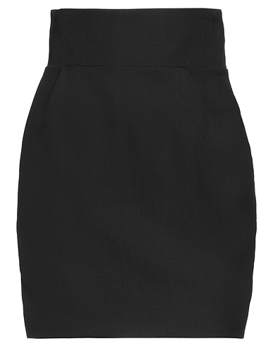 ALEXANDRE VAUTHIER Minigonna Nero 100% Lana
