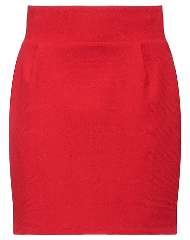 ALEXANDRE VAUTHIER Minigonna Rosso 100% Lana