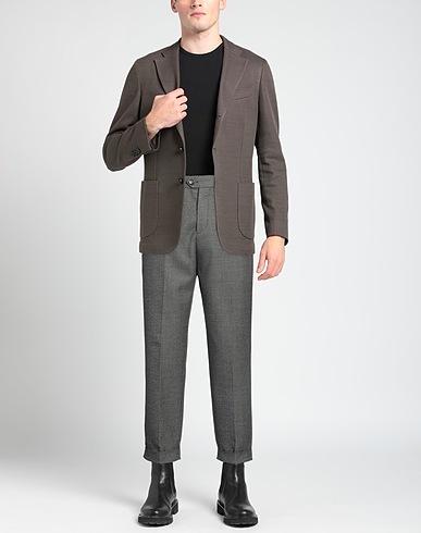 PT Torino Casual trouser Grey 100% Virgin Wool