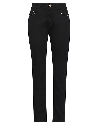CHIARA FERRAGNI Casual trouser Black 98% Cotton, 2% Elastane