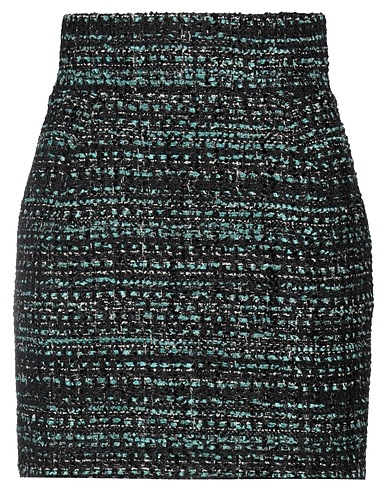 ALEXANDRE VAUTHIER Mini skirt Black 93% Synthetic fibers, 4% Cotton, 3% Wool