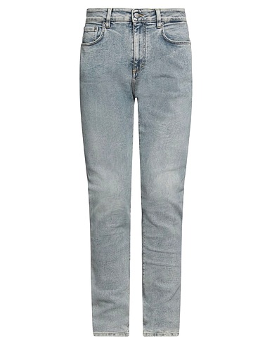 REPRESENT Denim trousers Blue 94% Cotton, 4% Elastomultiester, 2% Elastane
