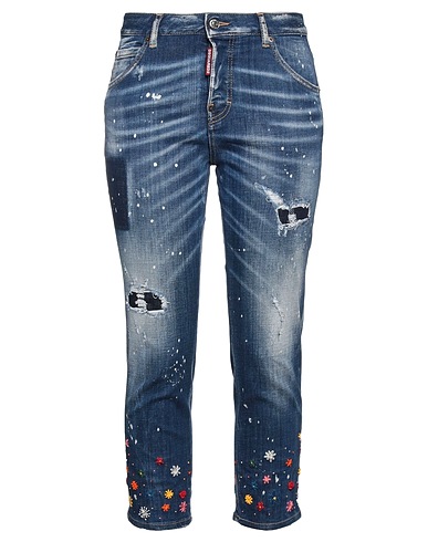 DSQUARED2 Denim pants Blue 98% Cotton, 2% Elastane