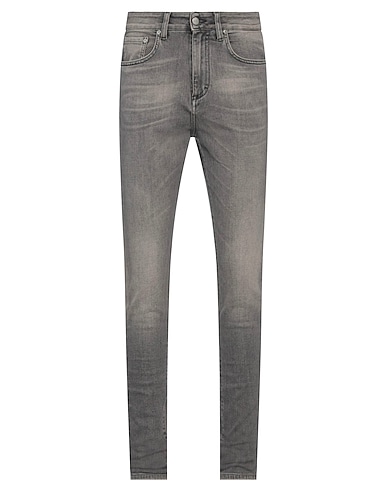 REPRESENT Denim trousers Grey 94% Cotton, 4% Elastomultiester, 2% Elastane