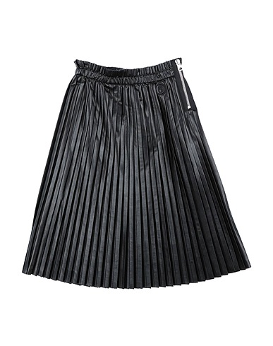 MM6 MAISON MARGIELA 스커트 블랙 100% 비스코스, 폴리우레탄