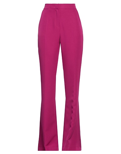 MARYLEY Casual trouser Mauve 90% Polyester, 10% Elastane