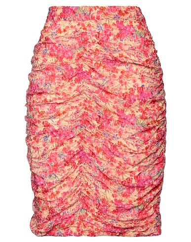 KRISTINA TI Midi skirt Blush 77% Viscose, 22% Cotton, 1% Other Fibres
