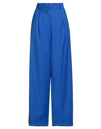 DIXIE Casual trouser Bright blue 100% Polyester