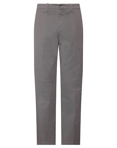 DEPARTMENT 5 Casual trouser Grey 98% Cotton, 2% Elastane