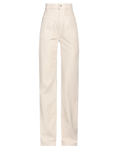 DONDUP Casual trouser Beige 98% Cotton, 2% Elastane