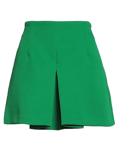 VICOLO Shorts & Bermuda Green 96% Polyester, 4% Elastane