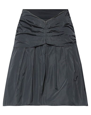 ALBERTA FERRETTI Mini skirt Black 79% Polyester, 21% Silk
