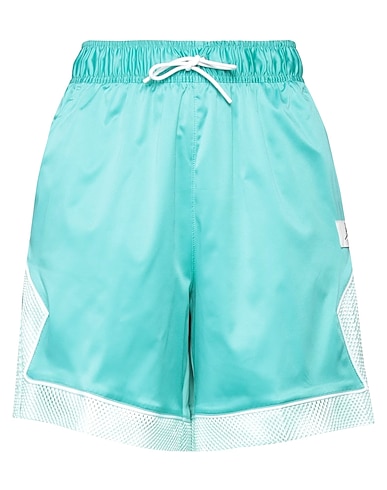 JORDAN Shorts & Bermuda Turquoise 100% Polyester