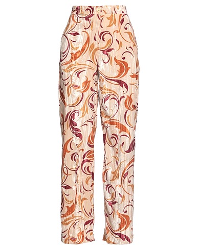 VICOLO Casual trouser Sand 62% Acetate, 38% Viscose
