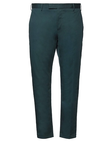 PT Torino Casual trouser Emerald green 97% Cotton, 3% Elastane