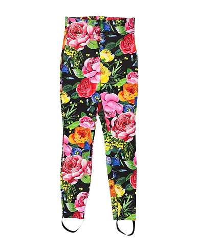 DOLCE&GABBANA Leggings Black 46% Polyamide, 38% Polyester, 16% Elastane
