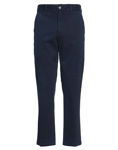 GRIFONI Casual trouser Blue 98% Cotton, 2% Elastane