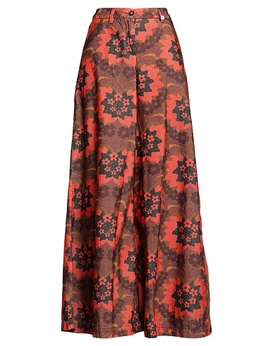 I LOVE MP Casual trouser Rust 100% Cotton