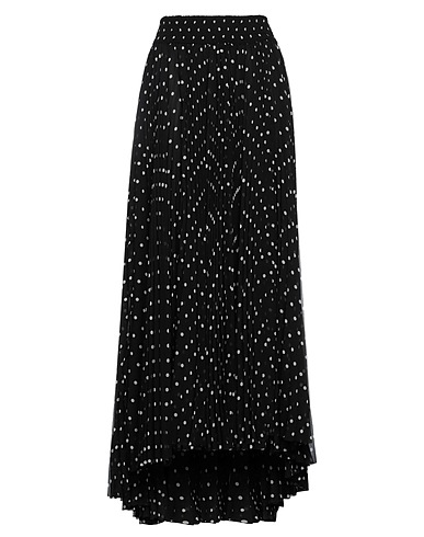 BALMAIN Long skirt Black 100% Polyester