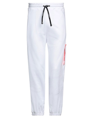 UNGARO Casual pants White 80% Cotton, 20% Polyester