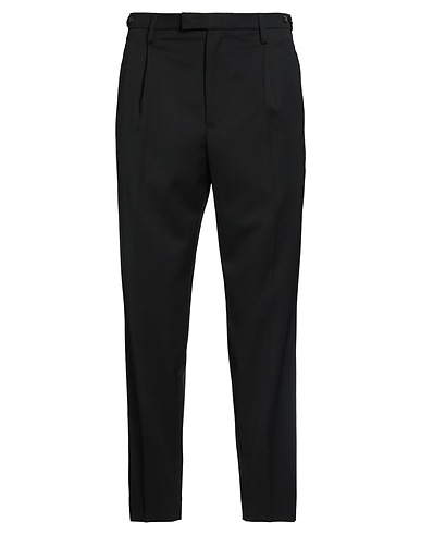 BARENA Casual trouser Black 99% Virgin Wool, 1% Elastane